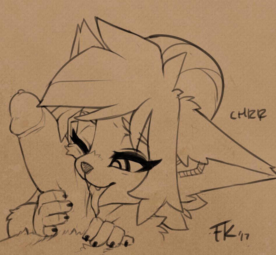 She's doing some taste testing. She says your dick is delicious!