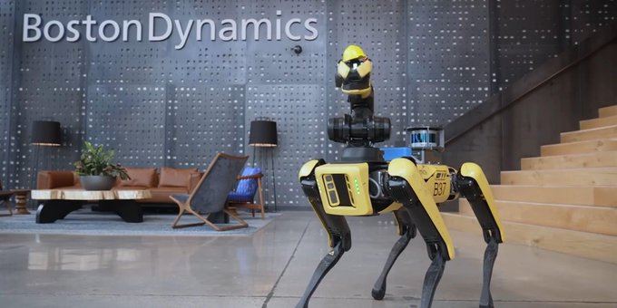 msbilnet's tweet photo. ChatGPT robot köpekte!
Boston Dynamics, robot köpeğine ChatGPT ekledi!
#boston #dynamics #chatgpt #msbil https://t.co/41Kwu1sGvc