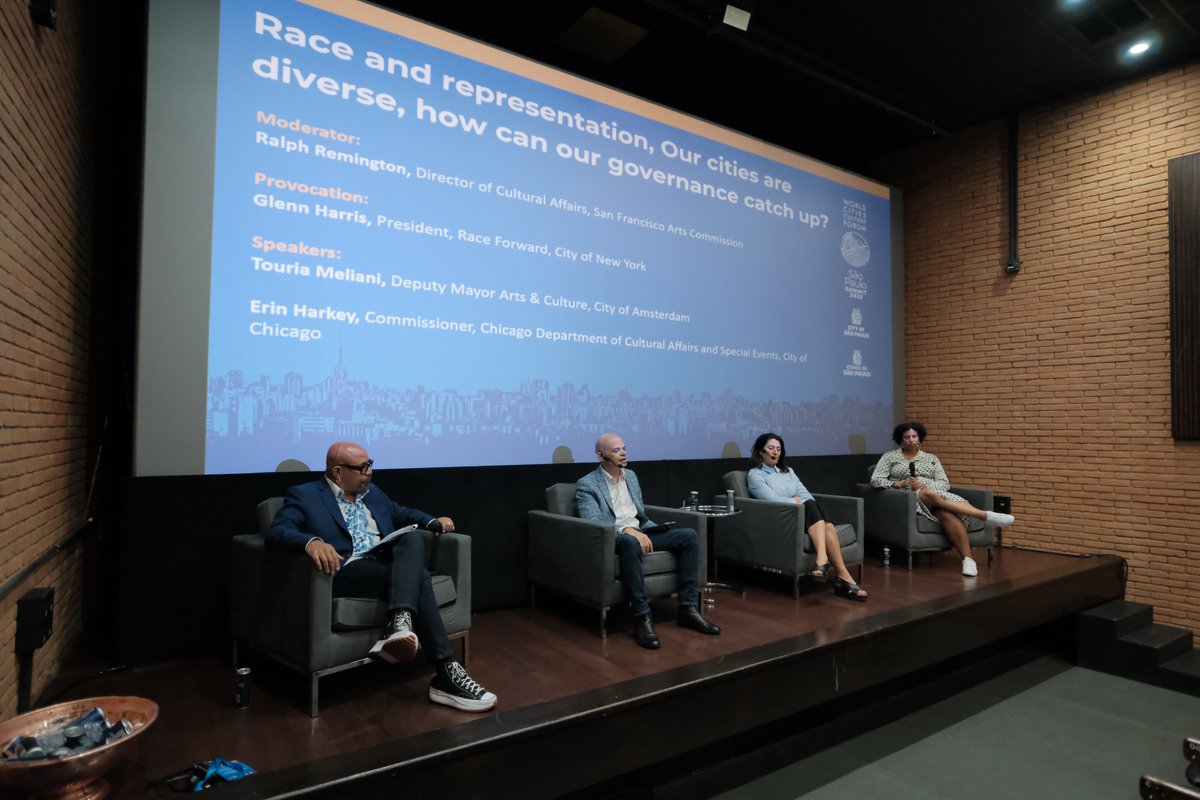 wccforum's tweet photo. Thought-provoking panels on how culture can address some of today’s pressing issues: the gender gap and race and representation. #wccf_summit https://t.co/EpsXGF6DMB