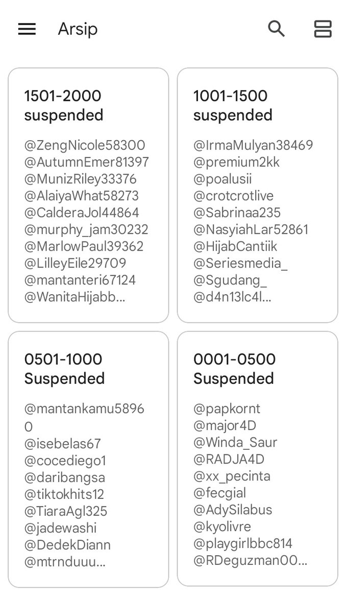 7_13l4CK's tweet photo. "mata balas mata,akun balas akun"

Yg dimaksud perkataan ini,1 akun J yg suspended,akan ada 1000 akun porn garapan sendiri yg takedown sbg gantinya
 
Alhamdulillah,slm ini dg izinNya,niat itu bs gw tunaikan &amp; tdk lepas berkat support semua pihak thanks guys 

Done 1k akun lg https://t.co/H9vJ1Iv91a
