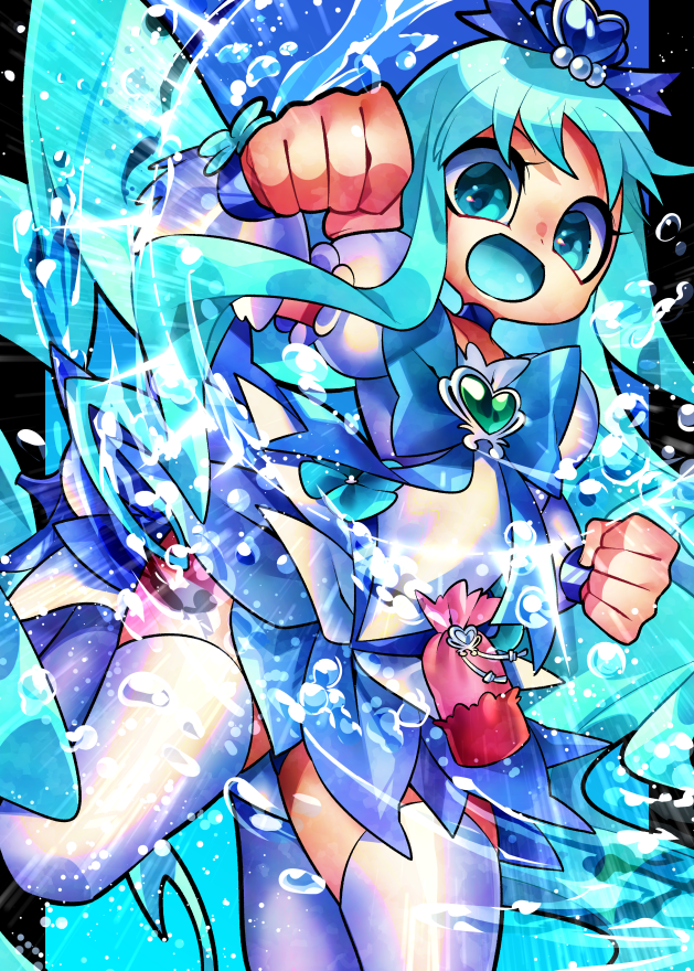 キュアマリン ,来海えりか 「キュアマリンさん」|SeNMUのイラスト