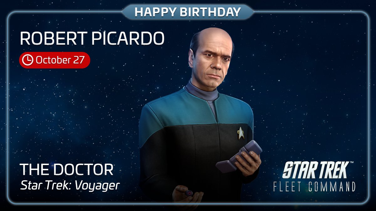 Happy Birthday to the talented and unforgettable Robert Picardo, the incredible actor behind The Doctor in Star Trek Voyager. #RobertPicardo #StarTrekVoyager #STFC