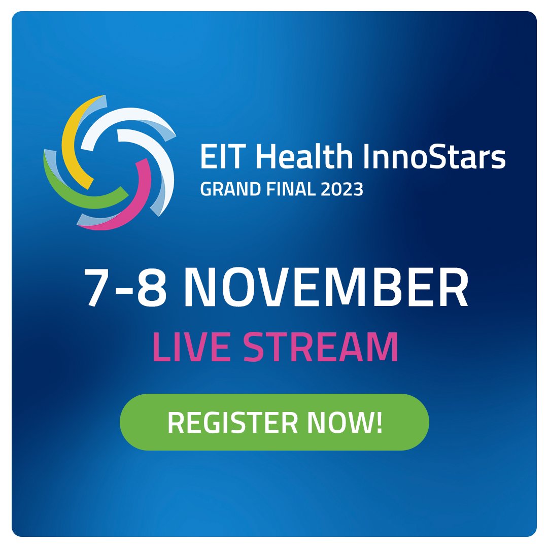Are you ready for the @eithealth InnoStars Grand Final 2023? 
Join us for a live stream pitching competition and witness innovation at its finest💡 Feel like an expert and cast your vote and support your favourite innovative solution🤓 👉 Register now: bit.ly/46Ldw0N