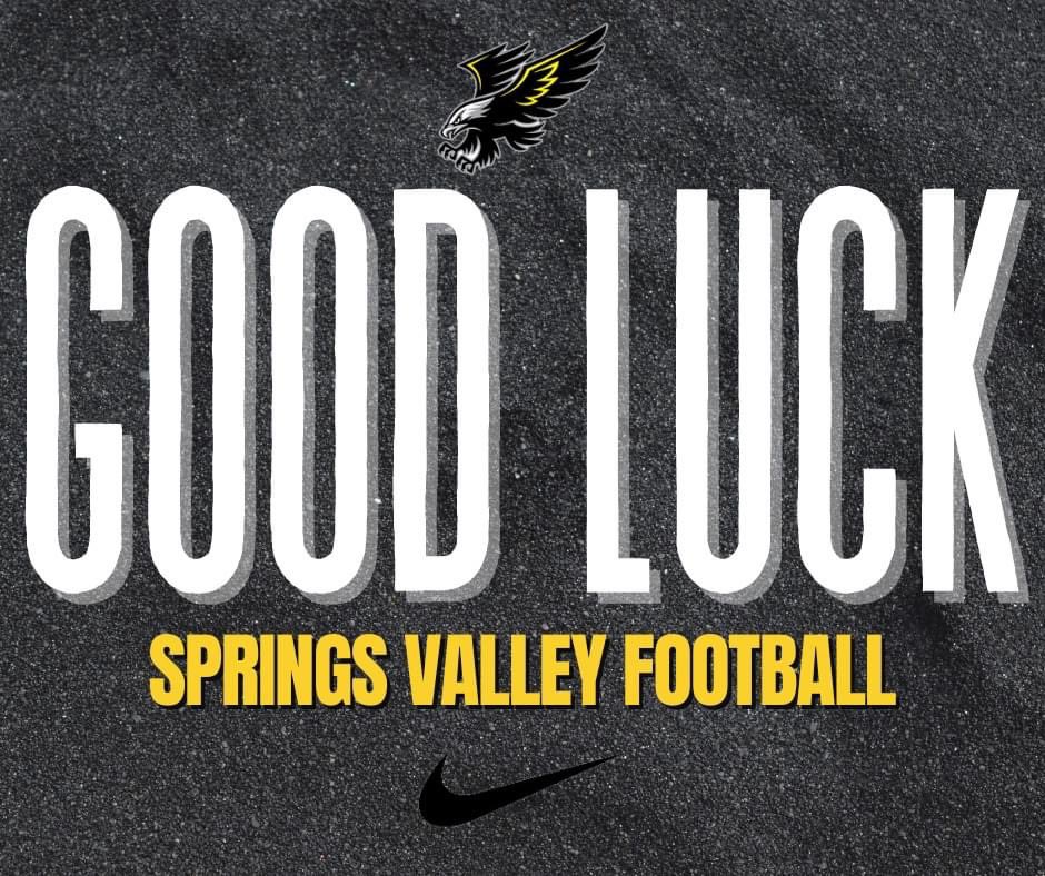 Good Luck to our football team tonight! 

20/24 of our High School Basketball student athletes will be competing tonight in the football sectional semi-final game.  We love multi-sport athletes!! 

We wish the football team the very best of luck!!

EMPTY THE TANK, BOYS!