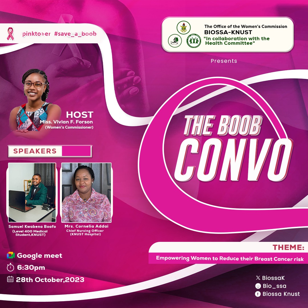 BiossaK's tweet photo. Time with Experts comes our way to provide  the goal of educating and empowering you about the diverse roles in breast cancer prevention and treatment.

Come hang out with us on Google Meet this Saturday.
 Time: 6:30pm.

 #pinktober💖🤍👨‍🍼
#Save_A_Boob👩‍🍼 
#Check_Your_Boob https://t.co/McUHfGK8wc