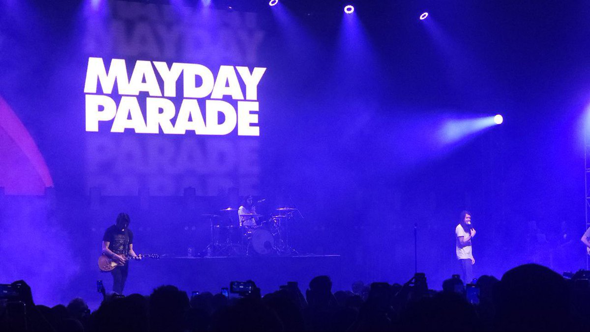 philconcerts's tweet photo. "I don't know what we did to deserve you! It's been 5 years since we got here and that has been way too long!" Mayday Parade is finally back on the Philippine concert stage!

#MAYDAYPARADEinMNL2023 @pulpliveworld https://t.co/yrNRicGIwt