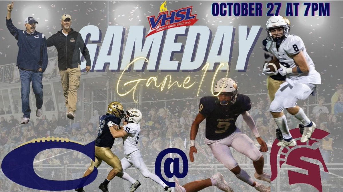 demons1football's tweet photo. Tonight your Blue Demons will travel down 81 to take on the Spartans of Salem in our regular season finale! 

Student section theme: White Out 

Go Big Blue! https://t.co/EWLHhMvj8W
