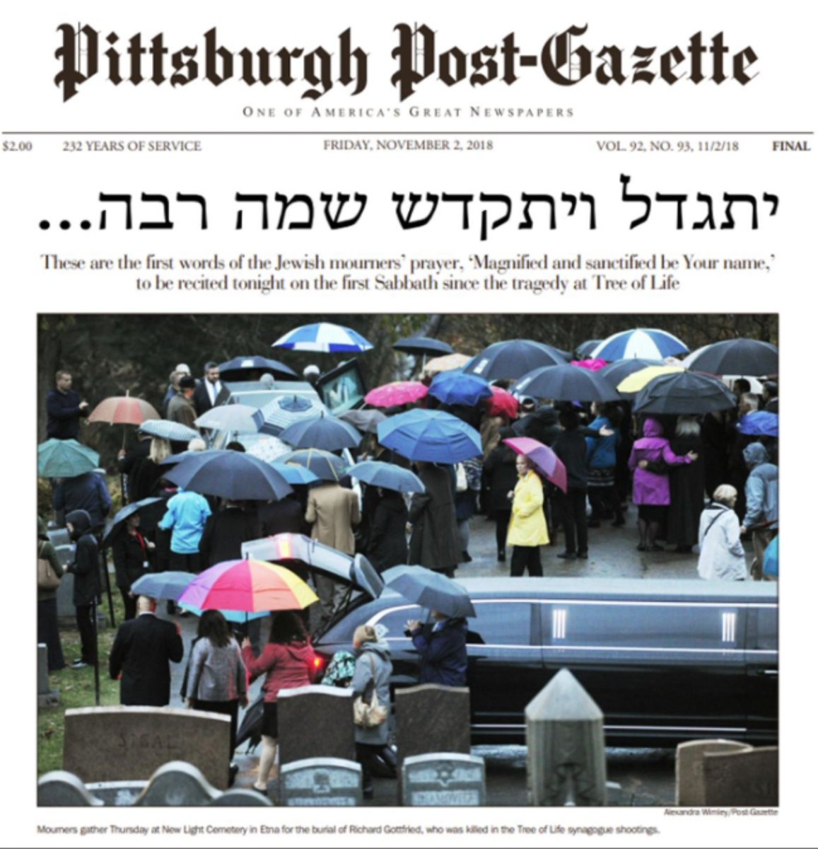 5 years since the largest massacre of Jews in US history.

Joyce Fienberg, 75
Richard Gottfried, 65
Rose Mallinger, 97
Jerry Rabinowitz, 66
Cecil Rosenthal, 59
David Rosenthal, 54
Bernice Simon, 84
Sylvan Simon, 86
Daniel Stein, 71
Melvin Wax, 88
Irving Younger, 69 

We remember.