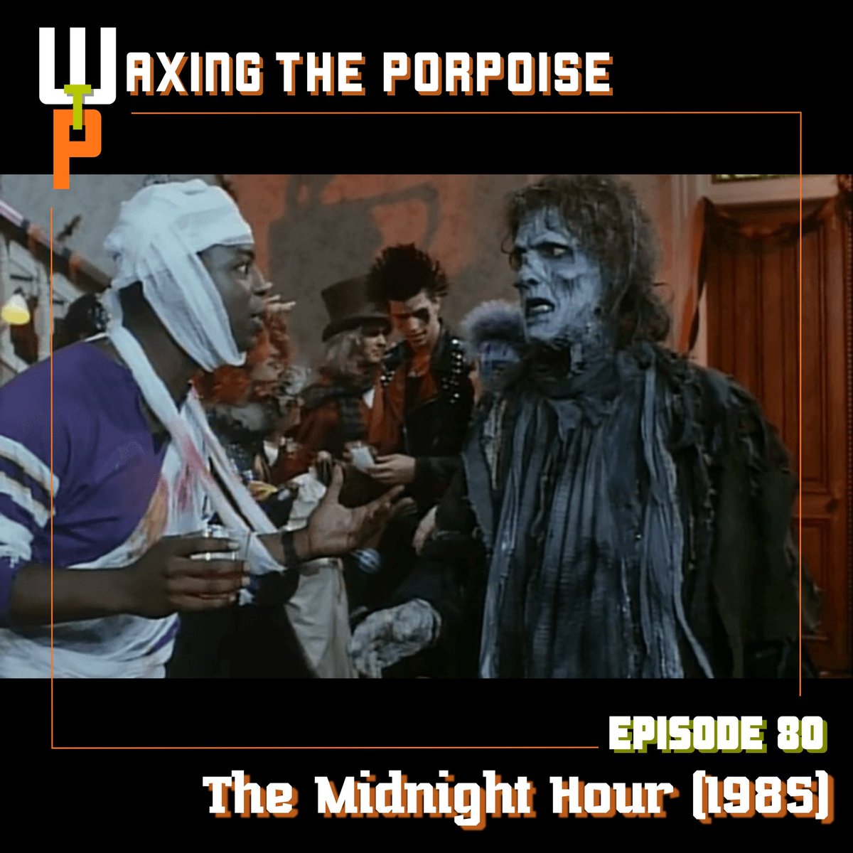 waxingtheporp's tweet photo. *NEW EPISODE*
Special guests Logan + Thon from @GhoulishUni join us to celebrate the season + discuss a Halloween gem, The Midnight Hour (1985) - check it out ghouls!
Let's wax this moonlit porpoise.
https://t.co/btTD9mUlPF
#spookyseason #themidnighthour #waxit @podbean https://t.co/QabFOAzkll