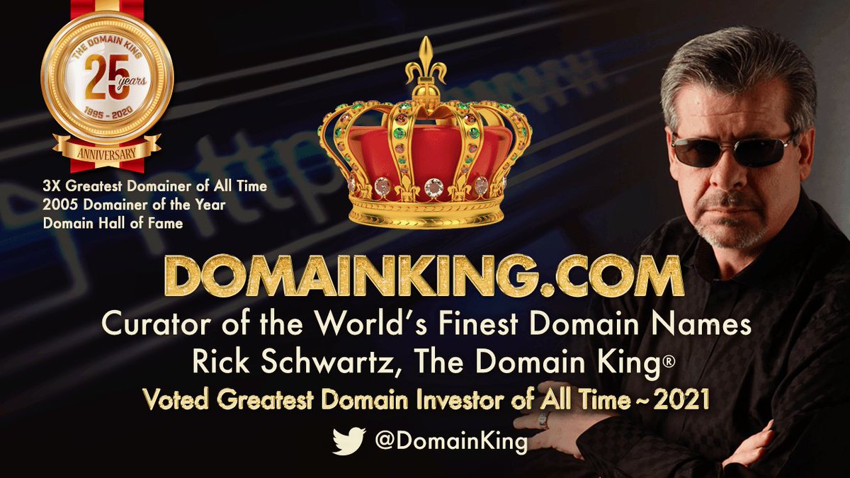 RickSchwartz.com 👑 Domain King® 👑 Since 1995 tweet media