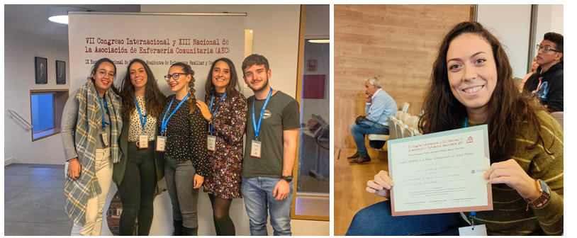 apicstgn's tweet photo. 🏅La resident d'infermeria Sara Porroche ha guanyat el Premi SESPAS a la millor comunicació en Salut Pública amb el treball"El diagnóstico de salud de una comunidad ¿Por dónde empezamos?".Congrés Internacional XIII Nacional de la Asociación de Enfermería Comunitaria #AECMadrid23 https://t.co/wV2m3KLHBa
