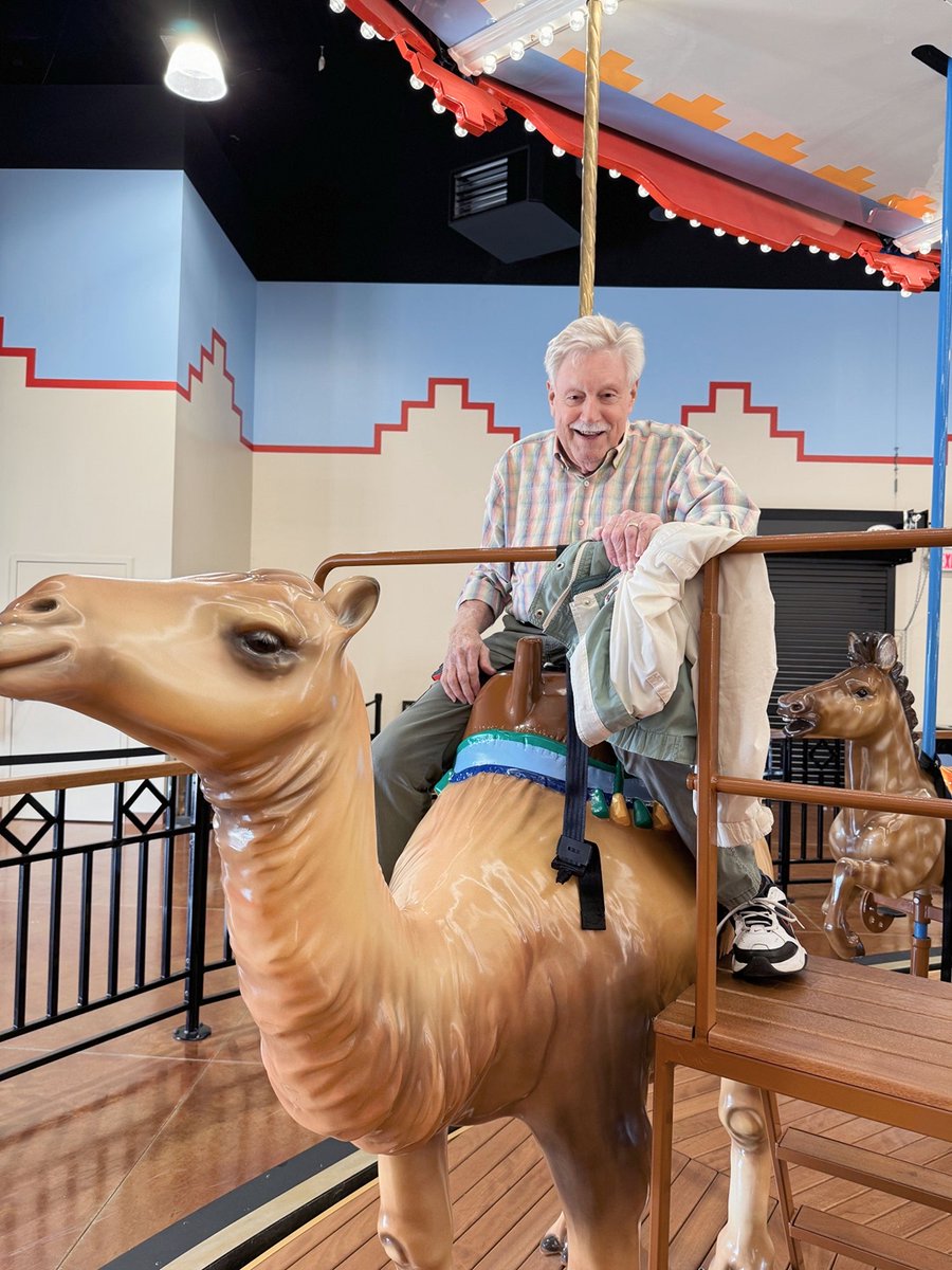 CreasySpringsHC's tweet photo. Round and round around we go, where the Villas stops no one knows. #YoungAtHome #SeniorLiving #TrilogyHealthServices #IndependentLiving #TheArkEncounter https://t.co/0s0FEUQHvX