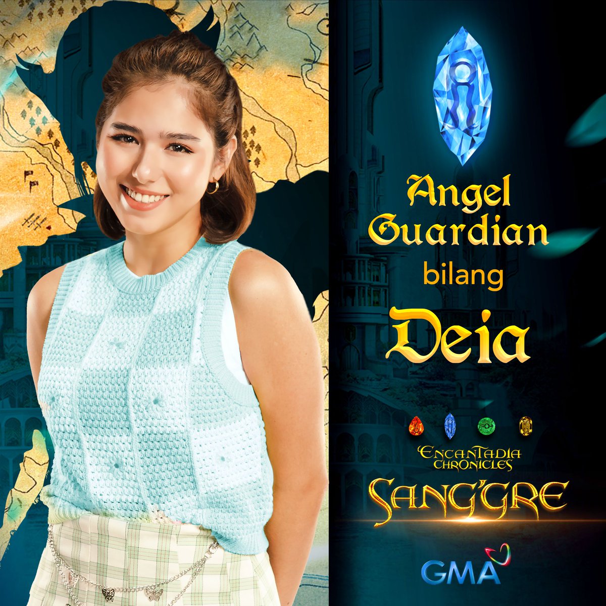 JulyBorromeo's tweet photo. Kumpleto na ang mga bagong taga pangalaga ng mga Brilyante. Sino naman kaya ang kanilang makakalaban? Abangan ngayong November ❄️❄️

BIANCA UMALI bilang Terra 
FAITH DA SILVA bilang Flamarra 
KELVIN MIRANDA bilang Adamus
ANGEL GUARDIAN bilang Deia

#Encantadia #Sanggre https://t.co/mNy6O7XWNQ