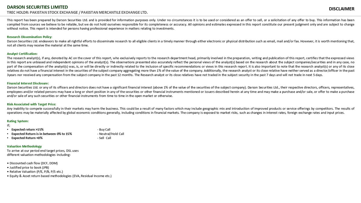 DarsonUpdates's tweet image. Maple Leaf Cement Update!

27 | October | 2023 | Friday
Darson Securities Limited
darson.com.pk

WhatsApp 0300-2444787
UAN: 111-900-400
Email: info@darson.com.pk

#mapleleafcement #DarsonUpdate #UpdateNews #research #darsonresearch #researcher #stockresearch