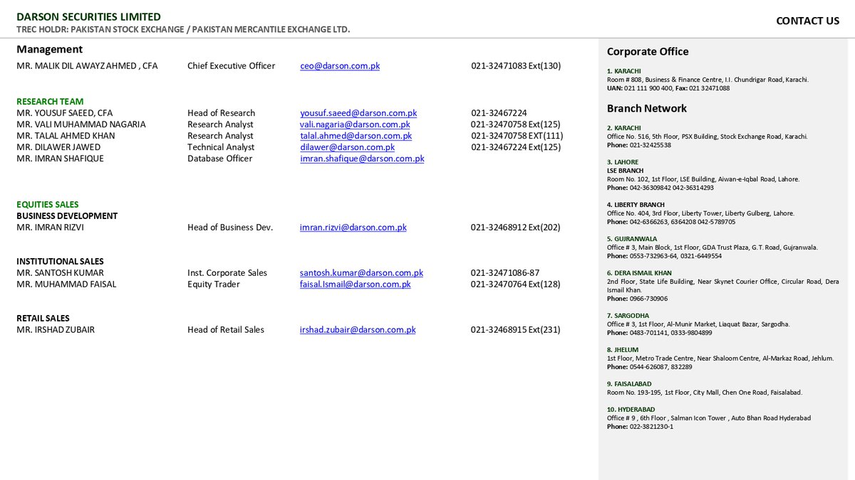 DarsonUpdates's tweet image. Maple Leaf Cement Update!

27 | October | 2023 | Friday
Darson Securities Limited
darson.com.pk

WhatsApp 0300-2444787
UAN: 111-900-400
Email: info@darson.com.pk

#mapleleafcement #DarsonUpdate #UpdateNews #research #darsonresearch #researcher #stockresearch