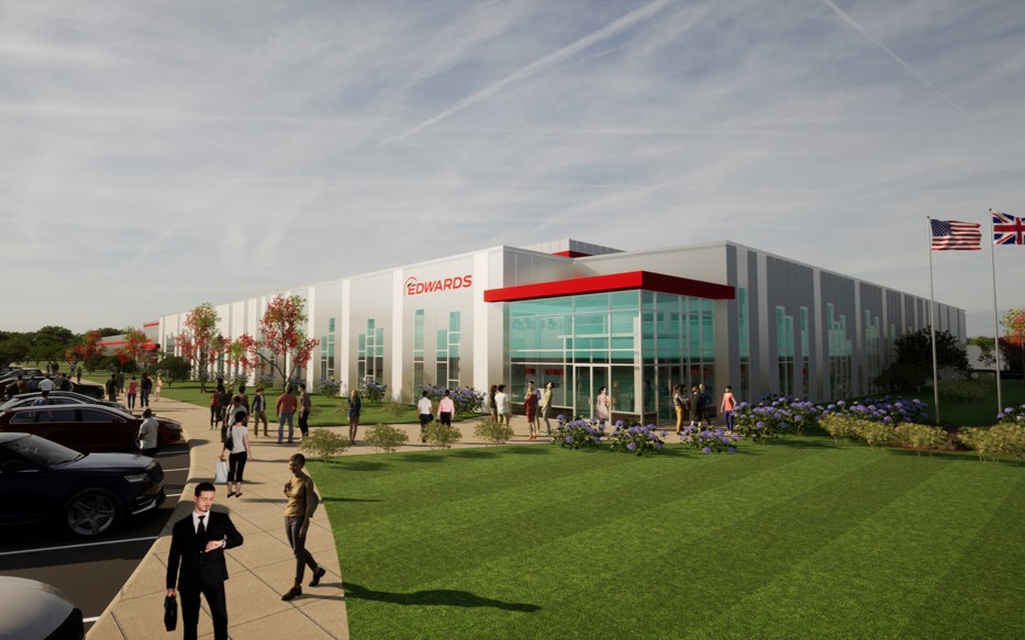EdwardsVacuum's tweet photo. Our new dry pump factory in Genesee County, USA, will be operational in 2025. A LEED-certified green building, only 21% of its 50-acre site will be dedicated to building and parking, leaving the other 79% to permeable surface and green space. Learn more: https://t.co/UdVNlfcnfk https://t.co/dgLvMs4wx1