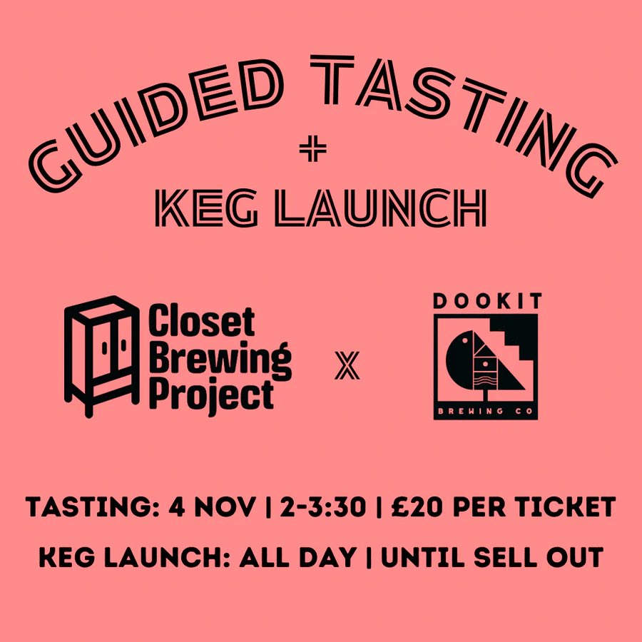 We’ve brewed a scrummy yummy Plum Porter with our pals Closet Brewing Project. Text your mate and come on down to @GruntingGrowler next Saturday for the launch and an exclusive guided tasting. Great chat and an all round fun beery time is a guarantee. gruntinggrowler.com/collections/ta…