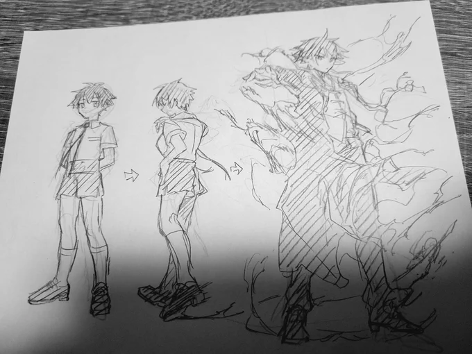遊びで描いてた格ゲー時空のダリアさん登場演出
