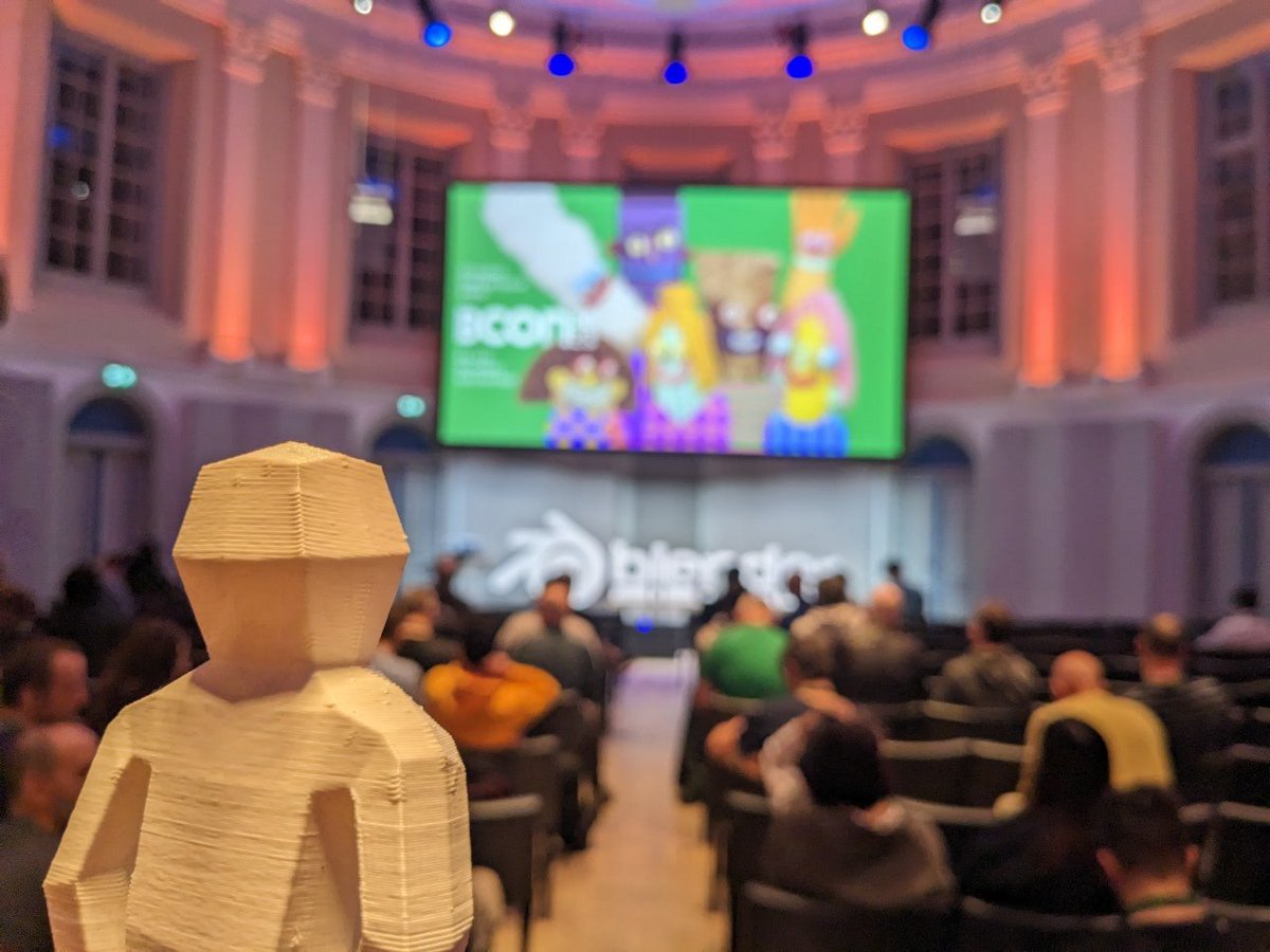 Technoman <a href="/BlenderConf/">Blender Conference 🔶</a> 2023 #bcon2023 #b3d