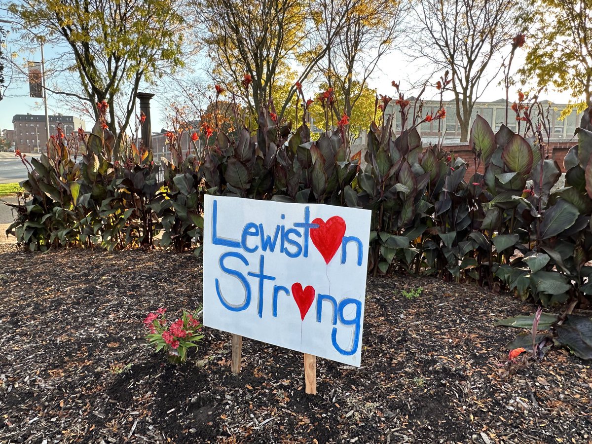 Signs like this are popping up around Lewiston, Maine #wcvb