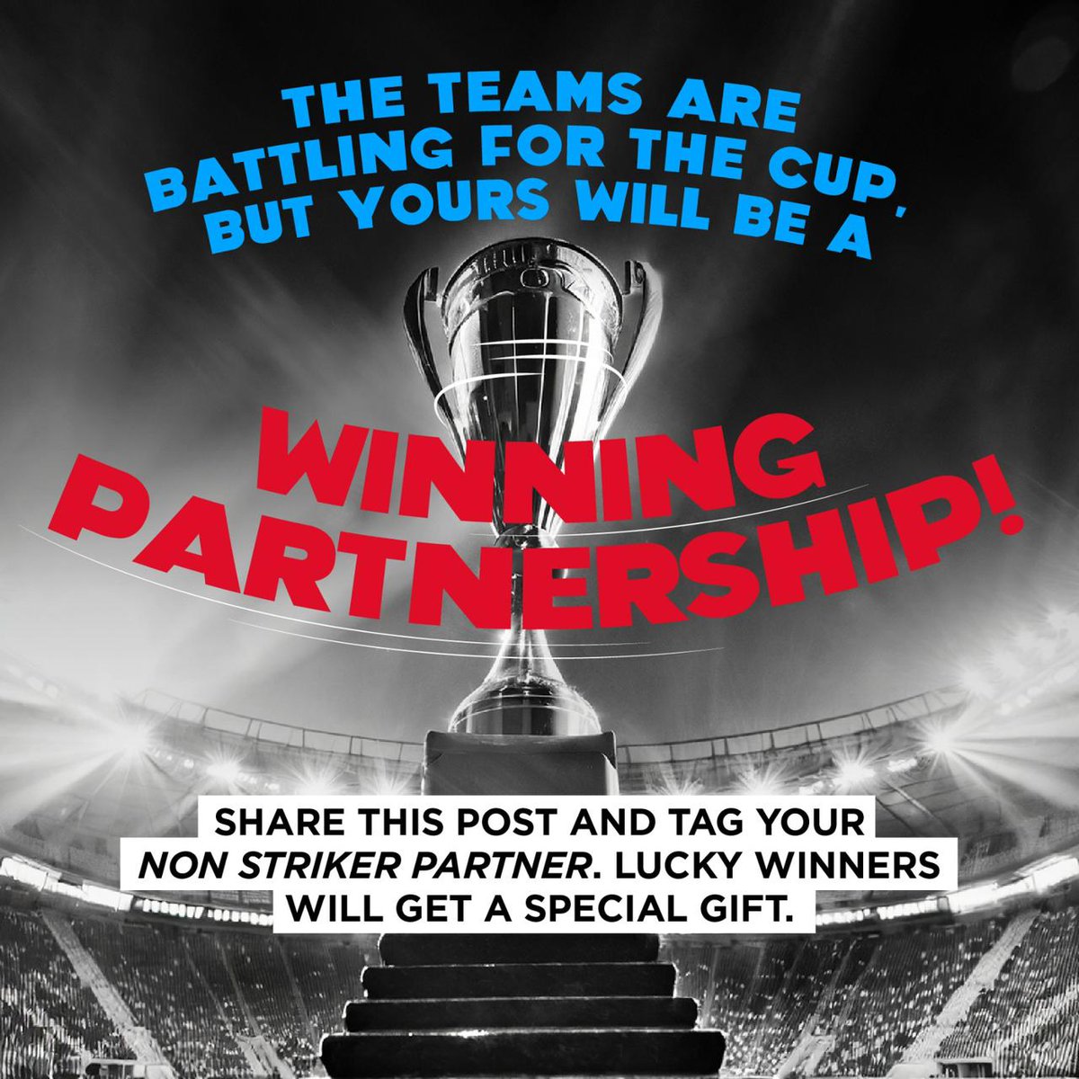 Get your winning squad ready. We’ve got the perfect game plan!✨️

Tag your #NonStrikerPartner in the comments.

Share this post.
And win!😍

#AmericanTourister #AmericanTouristerIndia #NonStrikerPartner