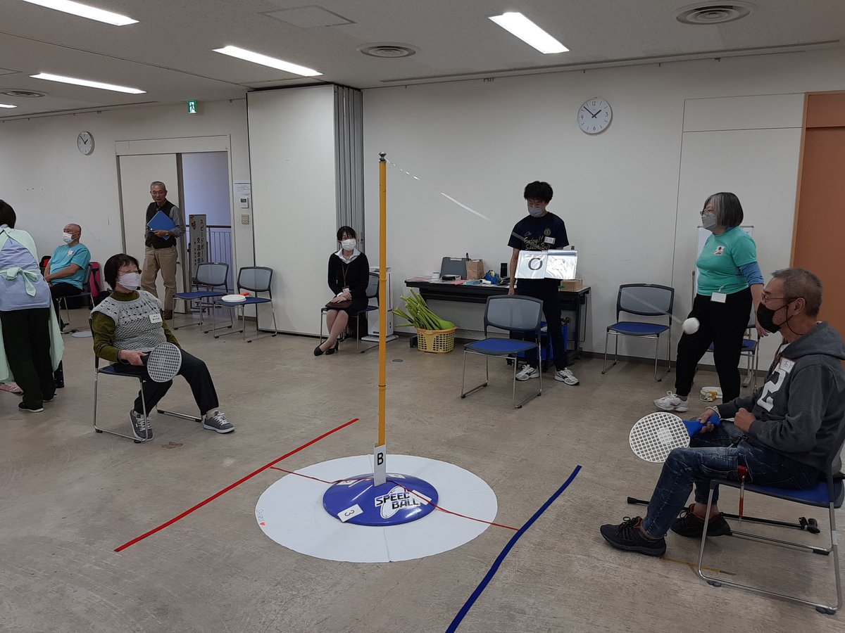 JAPAN_SPEEDBALL's tweet photo. スピードボール交流会
シッティングスピードボールのスーパーソロ計測や対戦を行いました。
今回は80歳の男性が65打の大記録を達成し、会場の参加者を驚かせました‼️
年齢、性別、障がいなど関係なくみんなが一緒に楽しめるスピードボールの魅力を改めて感じました。
#NPO法人日本スピードボール協会 https://t.co/ihHIH14C3F