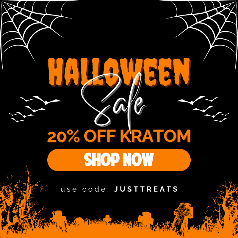 Spooky Savings from Kraken This Halloween! 👻🎃

Get 20% OFF YOUR ENTIRE ORDER with coupon code JUSTTREATS

Plus, as always - get FREE SAME DAY SHIPPING if you order before 2pm PST. 

krakenkratom.com