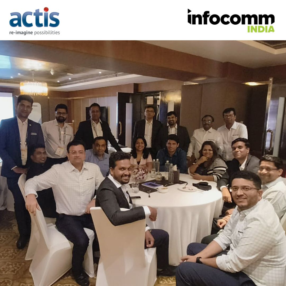 actistech's tweet image. Curtains come down on InfoComm India 2023. A melting pot of the most experienced professionals in the AV industry!

#InfoCommIndia #ProAVTechnology #AVTweeps #ProAV #AVtech #DigitalTransformation