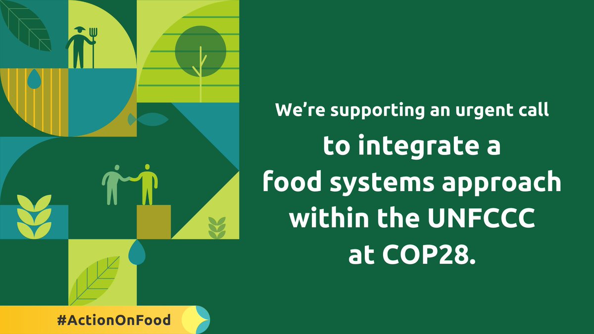 With just one month until #COP28, @ICLEI CityFood is joining organisations around the world in an urgent call to integrate food systems in climate negotiations 📢

We urge Parties to champion a holistic approach to food systems.

Join our #ActionOnFood: foodsystemspavilion.com/over-70-intern…
