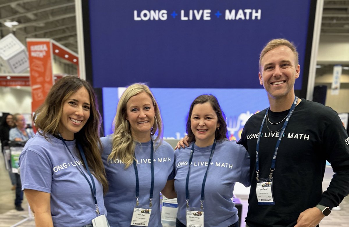 carnegielearn's tweet image. Snapshots from Day 2 of
#NCTMDC23 📸 

The conference may be coming to an end 😢, but we still have lots of in-booth sessions to inspire you (and your students!) at Booth 321!

@NCTM #NCTMAnnual #LongLiveMath
#NCTMDC2023