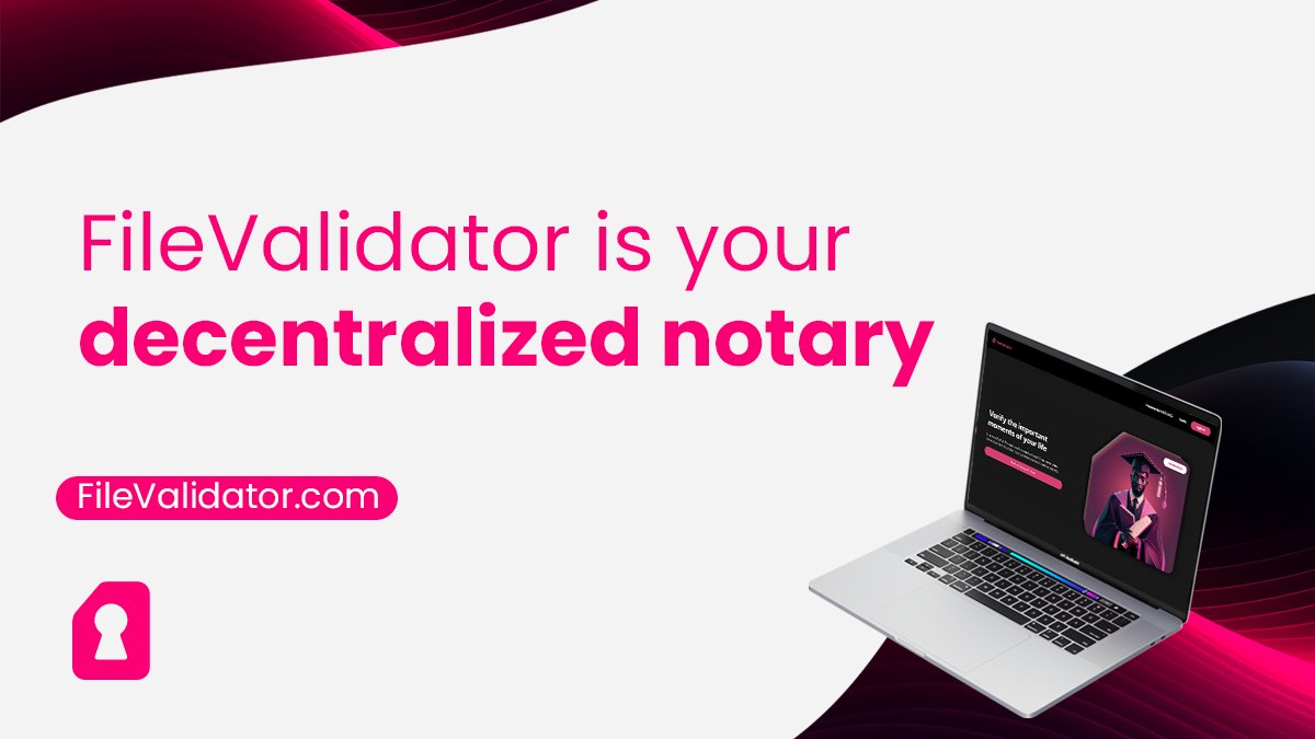 FileValidator's tweet image. We&apos;ve reached a point where file validation is essential. ⚡️ 

AI &amp;amp; prohibited use of digital work 🖥️ make it challenging to keep your work protected. #FileValidator can act like your personal notary and authenticate your files!

Explore FileValidator: filevalidator.com