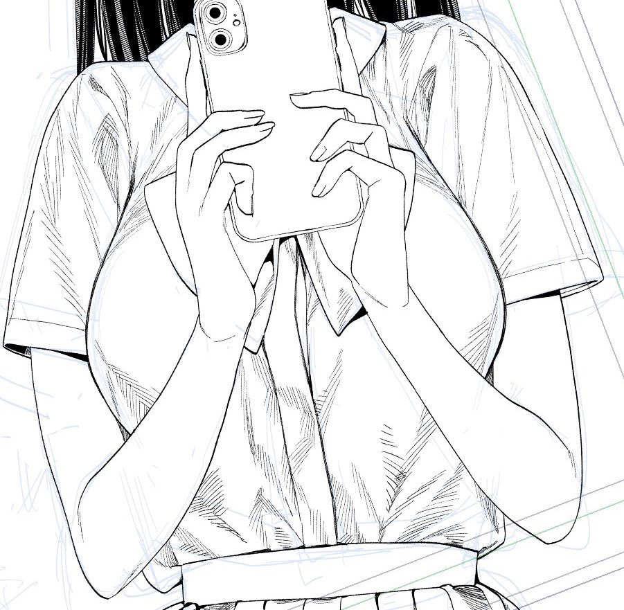 モノクロ表現、またちょっとだけ上手くなったかも 