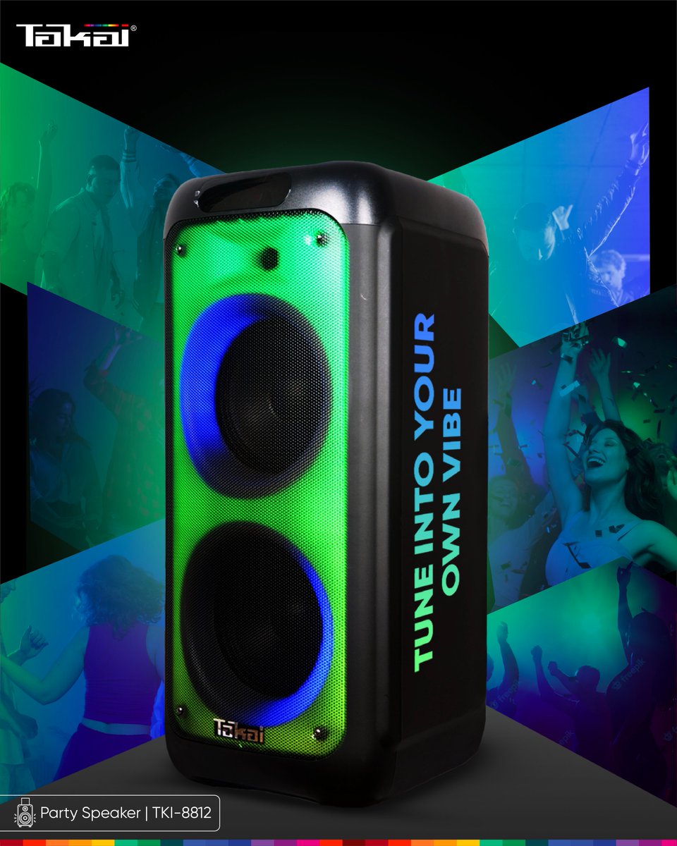 Takai_World's tweet photo. Turn up the volume and let the good times roll! Takai party speakers rock your world and set the mood for unforgettable memories.
Visit https://t.co/U8TMeFumDh to know more.
#Takai #AsRealAsReal #Smart #Visuals #Sound #Groove #Bass #Music #Songs #Dance #Vibe https://t.co/9kltxlrdfn