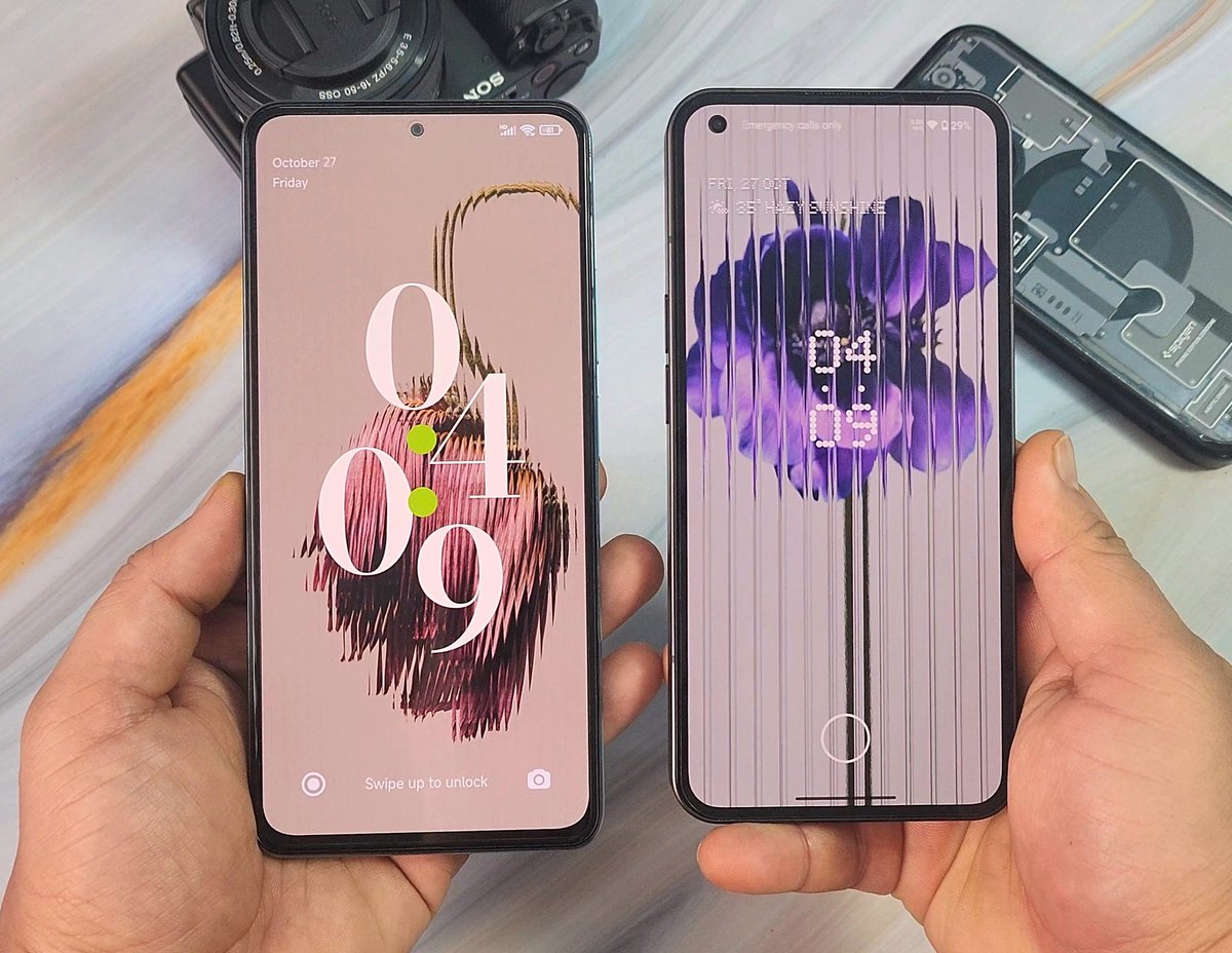 techticksyt's tweet image. Xiaomi be like....
Cherry-Pick
QS panel from #iOS
Lockscreen from #PixelOS
Wallpapers from #NothingOS

We got our brand new #HyperOS
#Xiaomi 

Image credits: Technobuzz, TechDroider