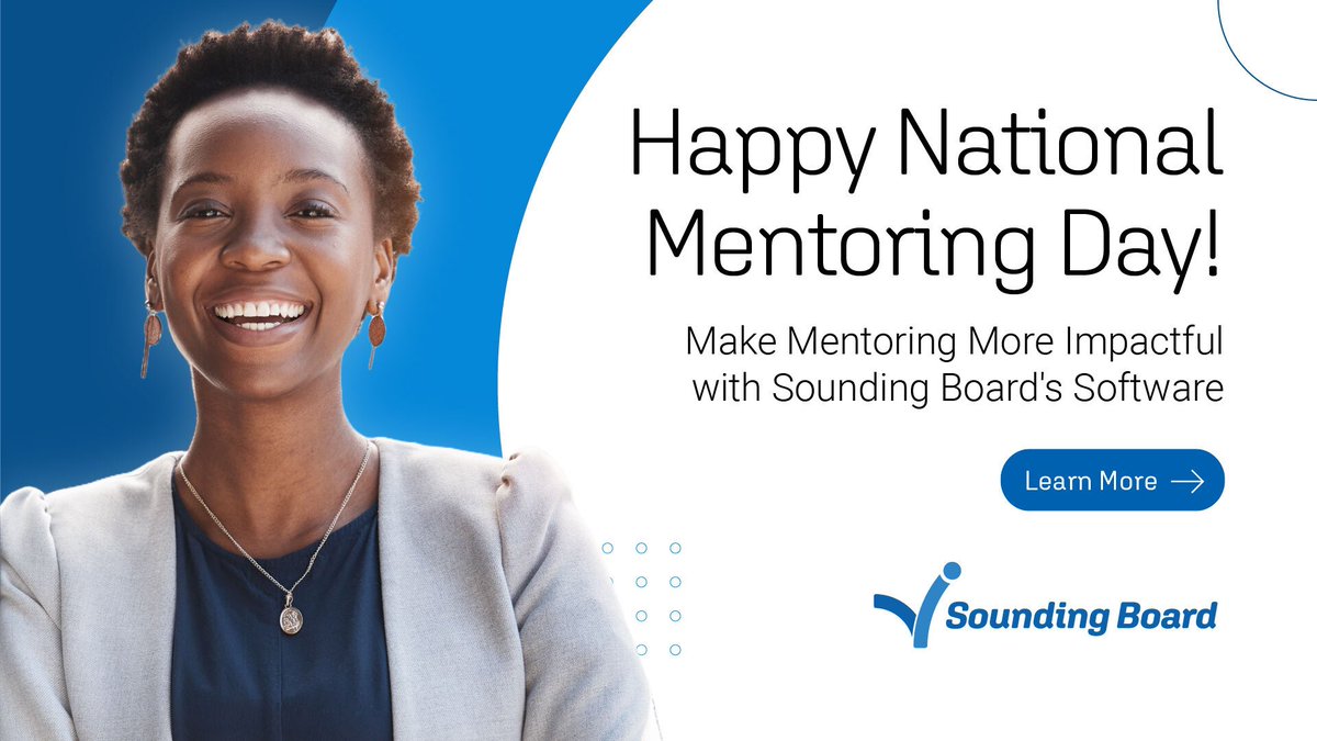 gosoundingboard's tweet image. Do you have a mentor? Help us celebrate National #Mentoring Day by thanking and tagging them below.

#Mentors #DynamicDevelopment