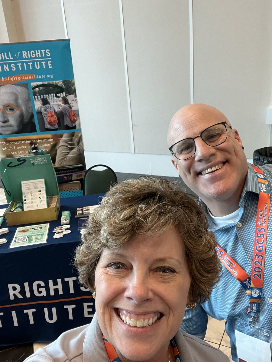 lorirech50's tweet photo. We loved meeting teachers in Georgia and sharing sessions using @BRInstitute curriculum!! Thanks @GASocStudies for a great conference!! @christopherndc @miss_y_vonne #GCSS2023 https://t.co/uSnKGRaHhd