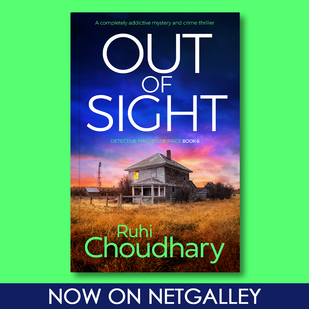 A completely gripping and pulse-pounding crime thriller that will have you on the edge of your seat flipping the pages deep into the night. Available to request on @NetGalley! Out of Sight (Detective Mackenzie Price Book 6) by @RuhiSChoudhary. ow.ly/IZah50PYWeo