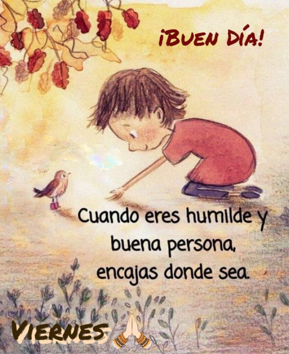 memoojeda's tweet photo. #BuenosDias 🌤️ Procura ser tan grande que todos quieran alcanzarte y tan humilde que todos quieran estar contigo!! Excelente Viernes #SEHUMILDE #BonitoViernes 🙏🏾🙋🏾🏡👪❤️🤗👍🏽 https://t.co/NSCNXqtcFz