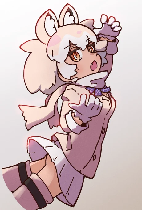 ツンドラオオカミのフレンズ