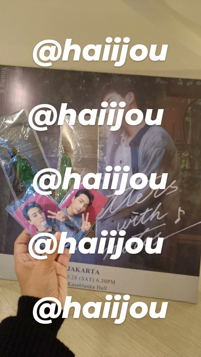 haiijou's tweet photo. WTS
Tiket Concert "Young K LETTERS WITH NOTES"
Section Green 2 slot, (bukann tipu-tipu gaiss) dijual bcs kelebihan tiket disection ini, yg minat boleh dm akuu 
thankss

Happy weekend 

#DAY6confessLwN #LetterWithNotesinJKT https://t.co/eMZuEUWn2A