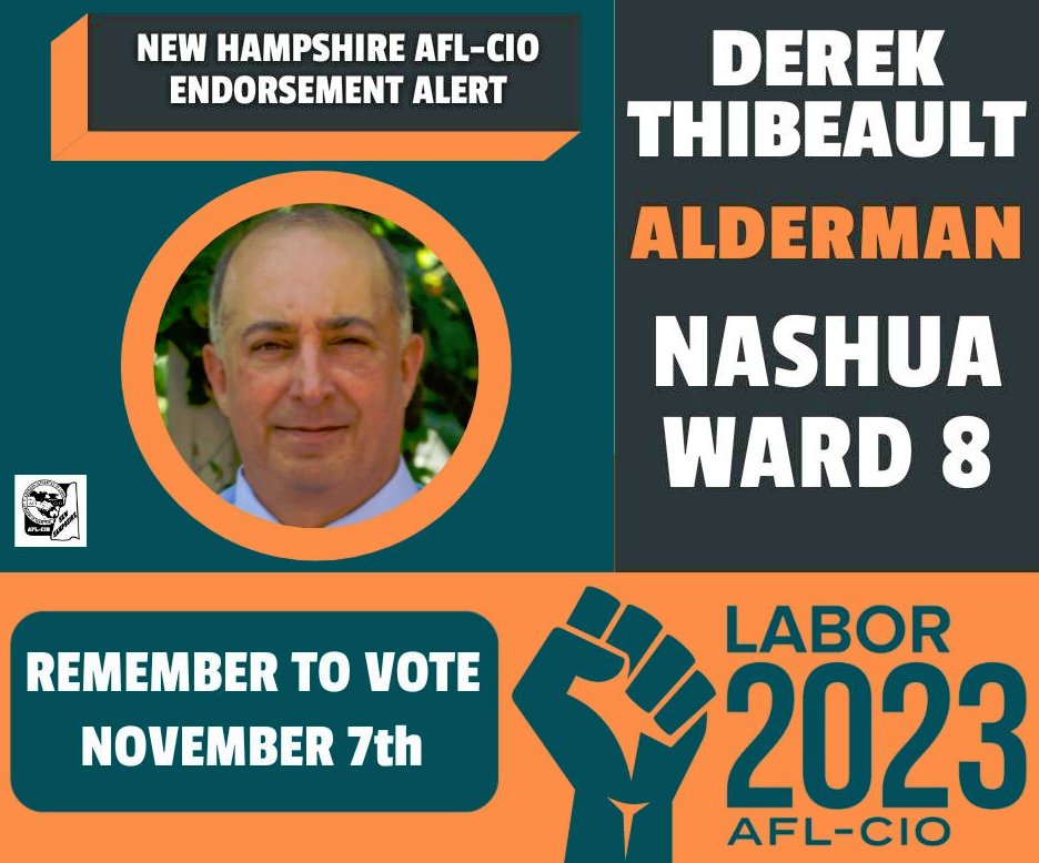 Proud and Happy to get this endorsement! @AFLCIO