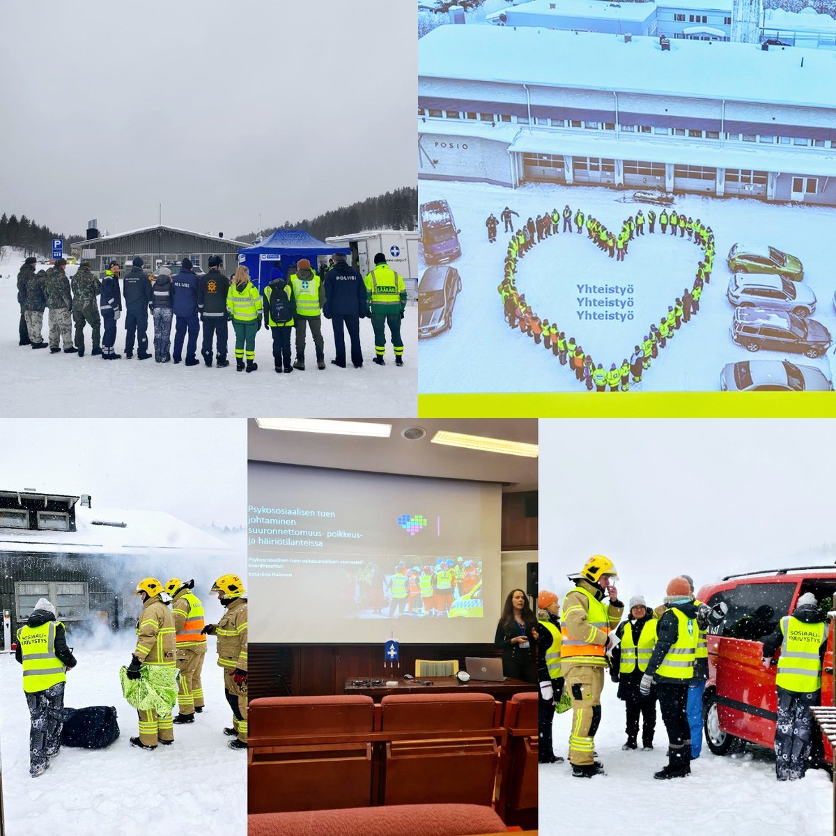 Pelastuspalveluseminaarissa teemana on yhteistyö kaikilla toiminnan tasoilla. Luennot ovat käsitelleet mm. yhteistyötä ja johtamista. Psykososiaalisen tuen koordinaattori piti eilen puheenvuoron psykososiaalisen tuen johtamisesta.