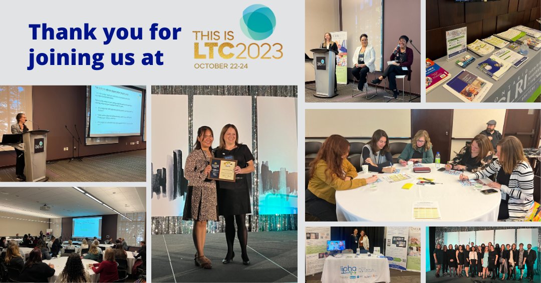 CLRI_LTC's tweet image. This week, we were at #TiLTC2023!

It was an exciting few days connecting with the #LongTermCare sector and attendees as we learned more about the future of LTC, and we were thrilled to meet all who visited our room and participated in our sessions. Thanks to all who stopped by.