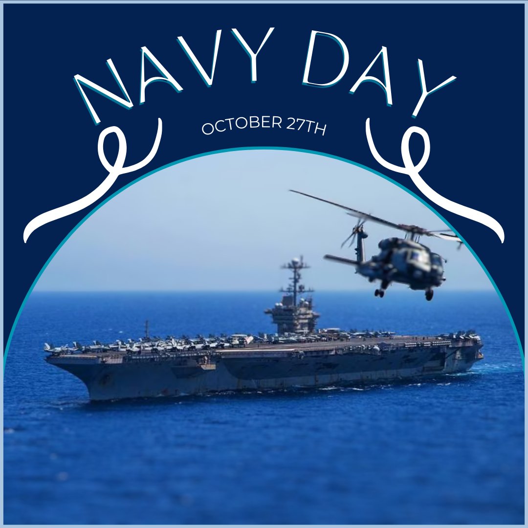 ⚓️🌊Celebrating #NavyDay today! Did you know the day was suggested by President Theodore Roosevelt, a keen supporter of naval power?🎩🇺🇸 Let's honor our sailors and support them with care packages and letters. Making waves of difference! #SupportOurSailors #TeddyRoosevelt💌💪