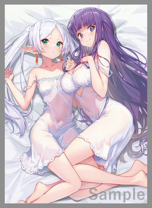 SC2023AUTUMN/サンクリ 新作情報
「フリーレン&amp;フェルン」のスリーブとプレイマットになります。イラストはHong様(@HongBsWs)になります! 