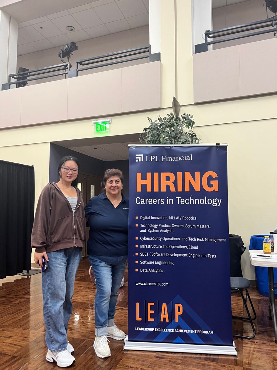 Greg Gates (@greggateslpl) on Twitter photo That’s a wrap on <a href="/LPL/">LPL Financial</a>’s fall campus recruitment season, and I want to take a minute to acknowledge our incredible University Relations Team for representing #LPLTech at various career fairs across the country.
Thank you helping us hire and engage with future #STEM leaders! That’s a wrap on <a href="/LPL/">LPL Financial</a>’s fall campus recruitment season, and I want to take a minute to acknowledge our incredible University Relations Team for representing #LPLTech at various career fairs across the country.
Thank you helping us hire and engage with future #STEM leaders!