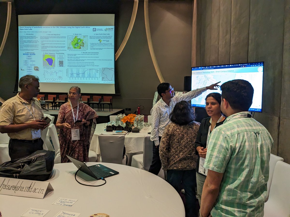 IITDWS's tweet photo. Showcasing the toolbox developed by @IITDWS in Research impact and Innovation showcase #8thhubassembly
@GCRFWaterHub @iitdelhi @fitt_iitd https://t.co/R4fJ8MWz9W