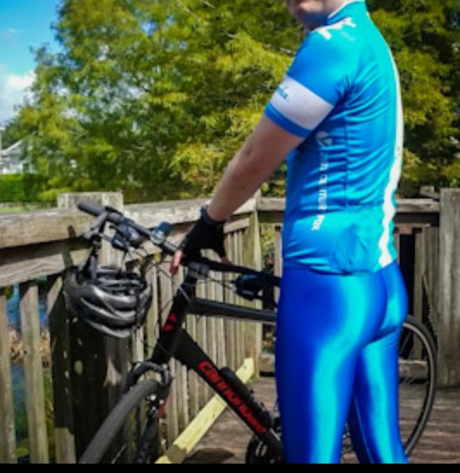 Today's spandex cycling outfit. #lycra #fetish https://t.co/u3NGdaLlPC<a href="/tag/lycra"class="tags">#lycra</a><a href="/tag/fetish"class="tags">#fetish</a>