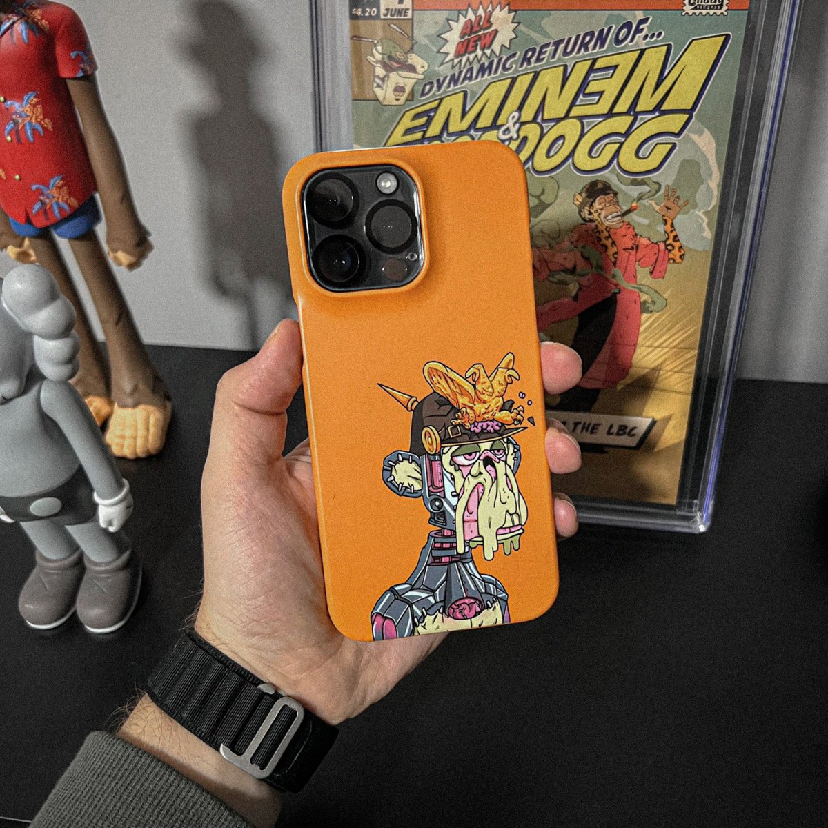 pominik's tweet image. New phone case came in 🍊