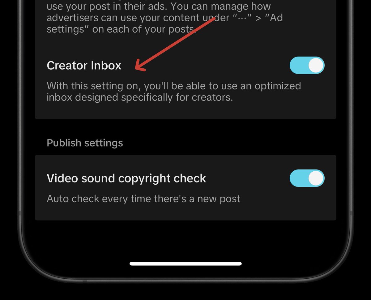 #TikTok has a new feature called Creator Inbox, which introduces separate messages tabs like the one in #Instagram